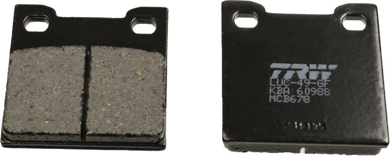 TRW MCB678 Brake Pad Set, disc brake