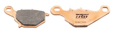 Brake Pad Set, disc brake TRW MCB679SR