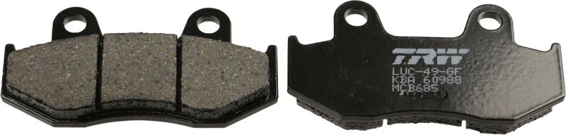 TRW MCB685 Brake Pad Set, disc brake