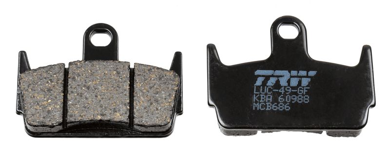 TRW MCB686 Brake Pad Set, disc brake