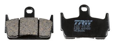 Brake Pad Set, disc brake TRW MCB686