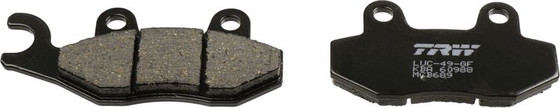 TRW MCB689 Brake Pad Set, disc brake