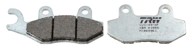 TRW MCB689EC Brake Pad Set, disc brake