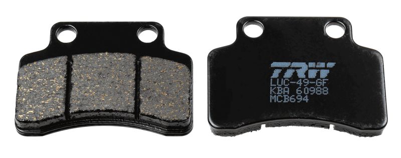 TRW MCB694 Brake Pad Set, disc brake