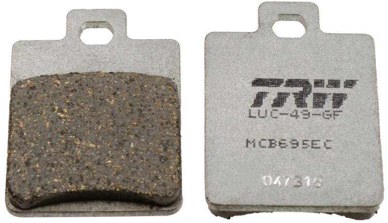 TRW MCB695EC Brake Pad Set, disc brake