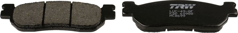 TRW MCB699 Brake Pad Set, disc brake