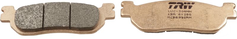 TRW MCB699SRM Brake Pad Set, disc brake