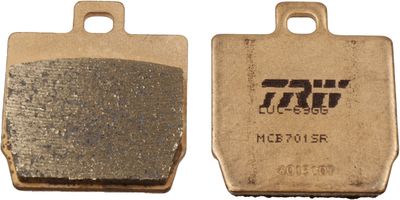 Brake Pad Set, disc brake TRW MCB701SR