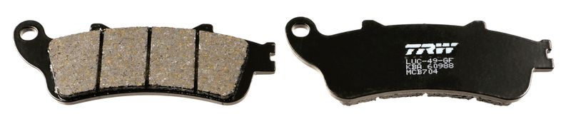 TRW MCB704 Brake Pad Set, disc brake
