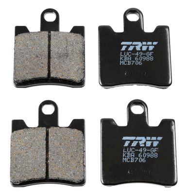 Brake Pad Set, disc brake TRW MCB706