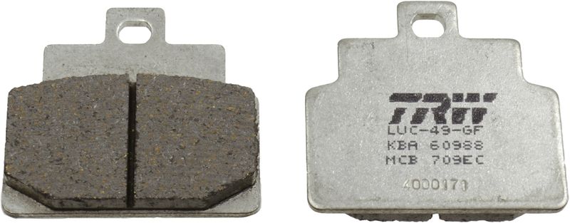 TRW MCB709EC Brake Pad Set, disc brake