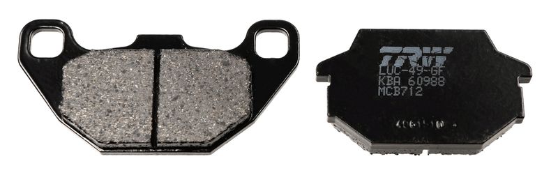 TRW MCB712 Brake Pad Set, disc brake