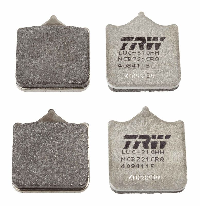 TRW MCB721CRQ Brake Pad Set, disc brake