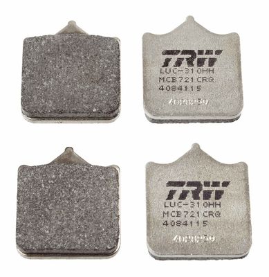 Brake Pad Set, disc brake TRW MCB721CRQ