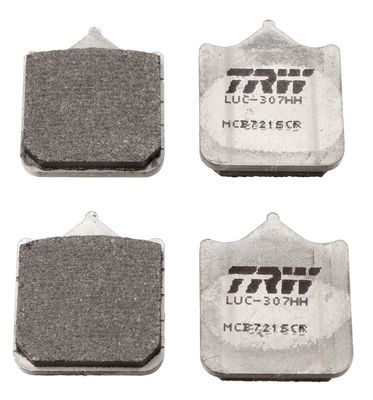 Brake Pad Set, disc brake TRW MCB721SCR