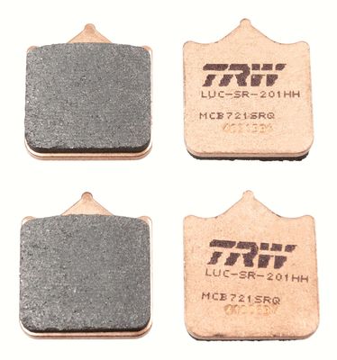 Brake Pad Set, disc brake TRW MCB721SRQ