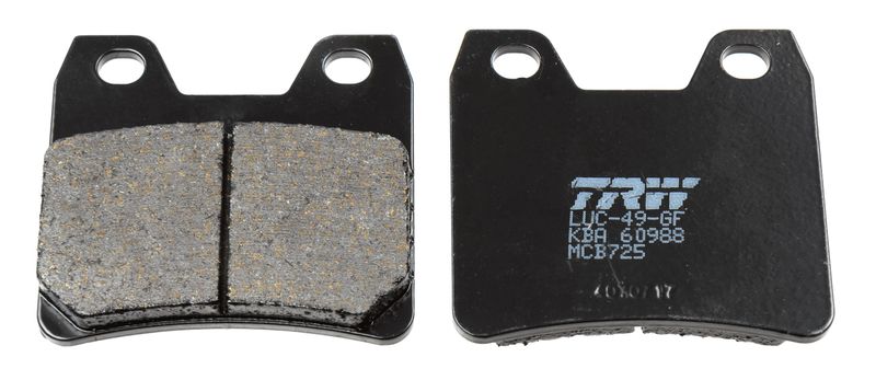 TRW MCB725 Brake Pad Set, disc brake