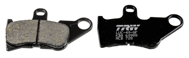 TRW MCB728 Brake Pad Set, disc brake