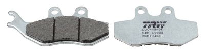 Brake Pad Set, disc brake TRW MCB734EC