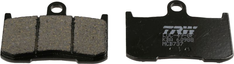 TRW MCB737 Brake Pad Set, disc brake