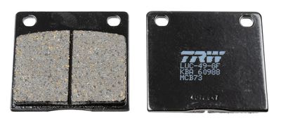 Brake Pad Set, disc brake TRW MCB73