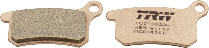 TRW MCB740SI Brake Pad Set, disc brake