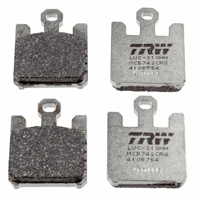 Brake Pad Set, disc brake TRW MCB742CRQ