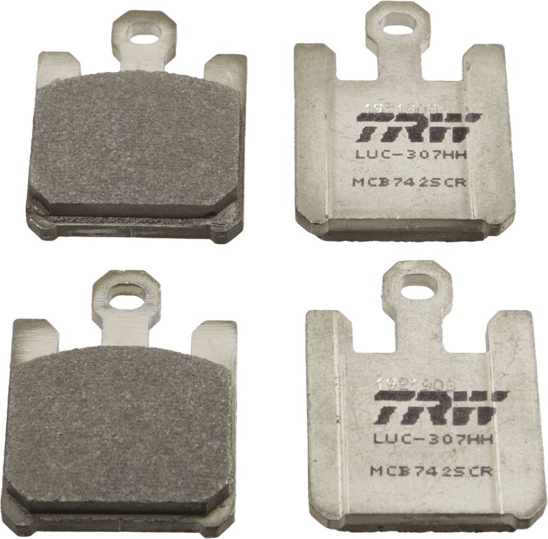 TRW MCB742SCR Brake Pad Set, disc brake