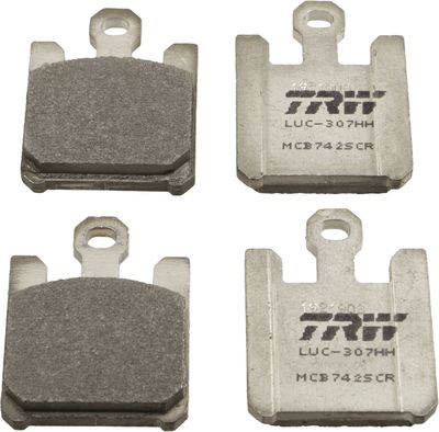 Brake Pad Set, disc brake TRW MCB742SCR