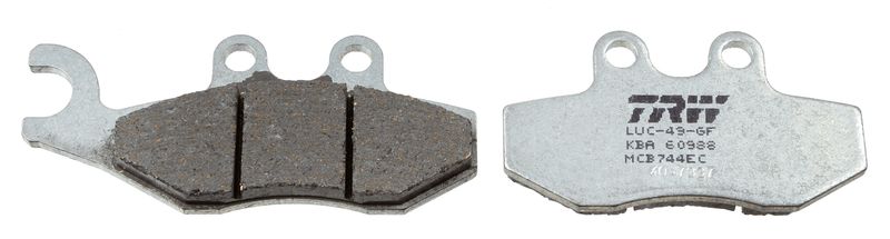 TRW MCB744EC Brake Pad Set, disc brake