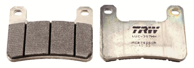 TRW MCB752SCR Brake Pad Set, disc brake