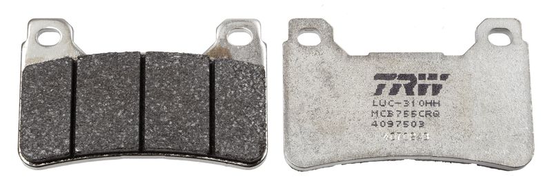TRW MCB755CRQ Brake Pad Set, disc brake