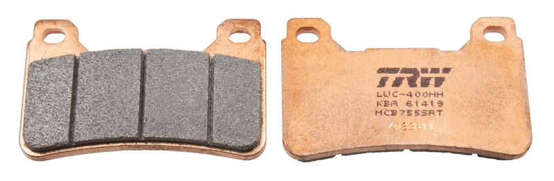 TRW MCB755SRT Brake Pad Set, disc brake