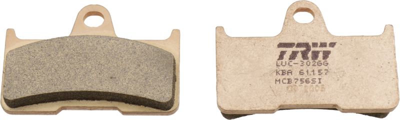 TRW MCB756SI Brake Pad Set, disc brake