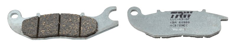 TRW MCB759EC Brake Pad Set, disc brake