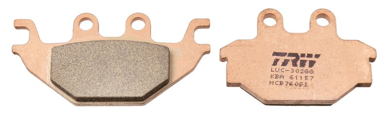 TRW MCB760SI Brake Pad Set, disc brake