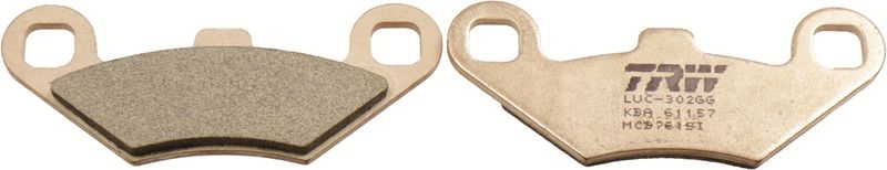 TRW MCB761SI Brake Pad Set, disc brake