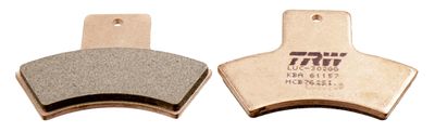 Brake Pad Set, disc brake TRW MCB762SI
