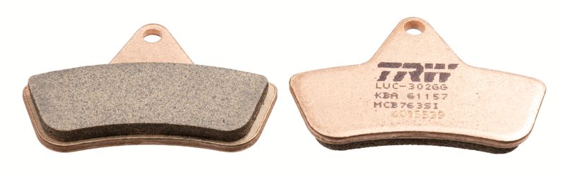 TRW MCB763SI Brake Pad Set, disc brake