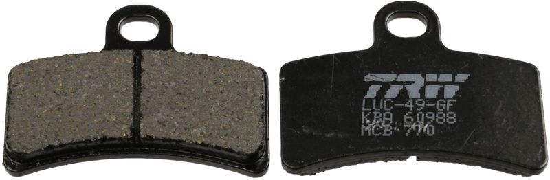 TRW MCB770 Brake Pad Set, disc brake