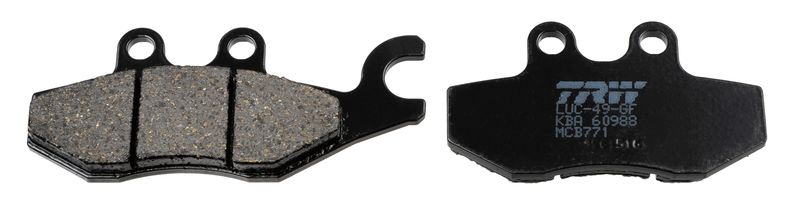 TRW MCB771 Brake Pad Set, disc brake