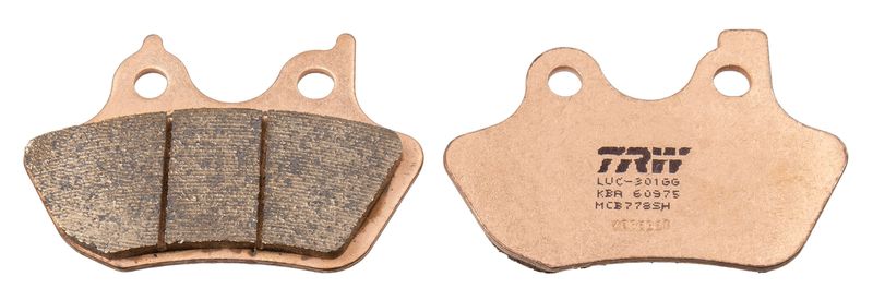 TRW MCB778SH Brake Pad Set, disc brake