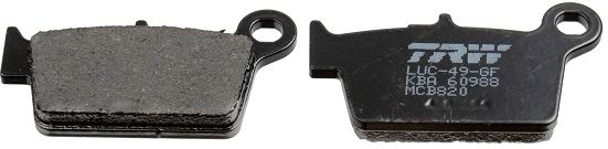 TRW MCB820 Brake Pad Set, disc brake