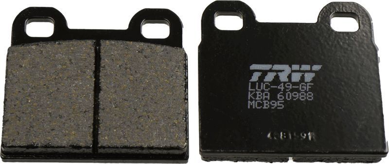 TRW MCB95 Brake Pad Set, disc brake