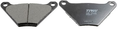 Brake Pad Set, disc brake TRW MCB97