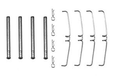Accessory Kit, disc brake pad TRW PFK104