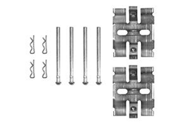 TRW PFK118 Accessory Kit, disc brake pad