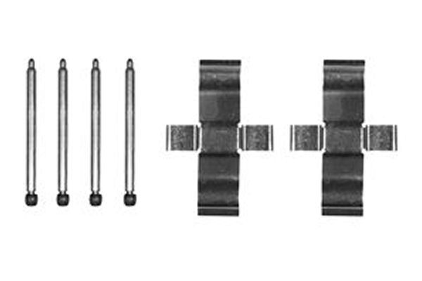 TRW PFK128 Accessory Kit, disc brake pad