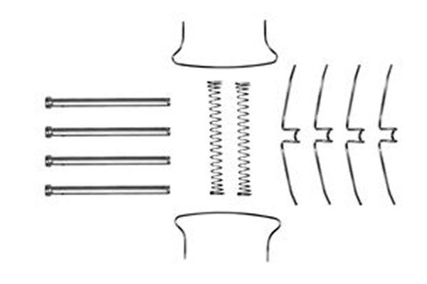 TRW PFK133 Accessory Kit, disc brake pad
