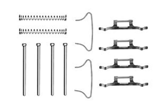 TRW PFK135 Accessory Kit, disc brake pad